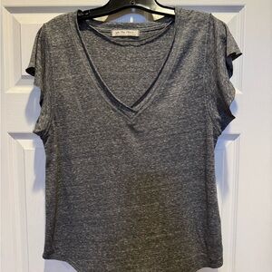 We The Free gray short sleeve top